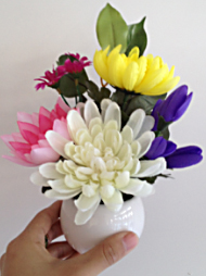 仏花ポットアレンジ